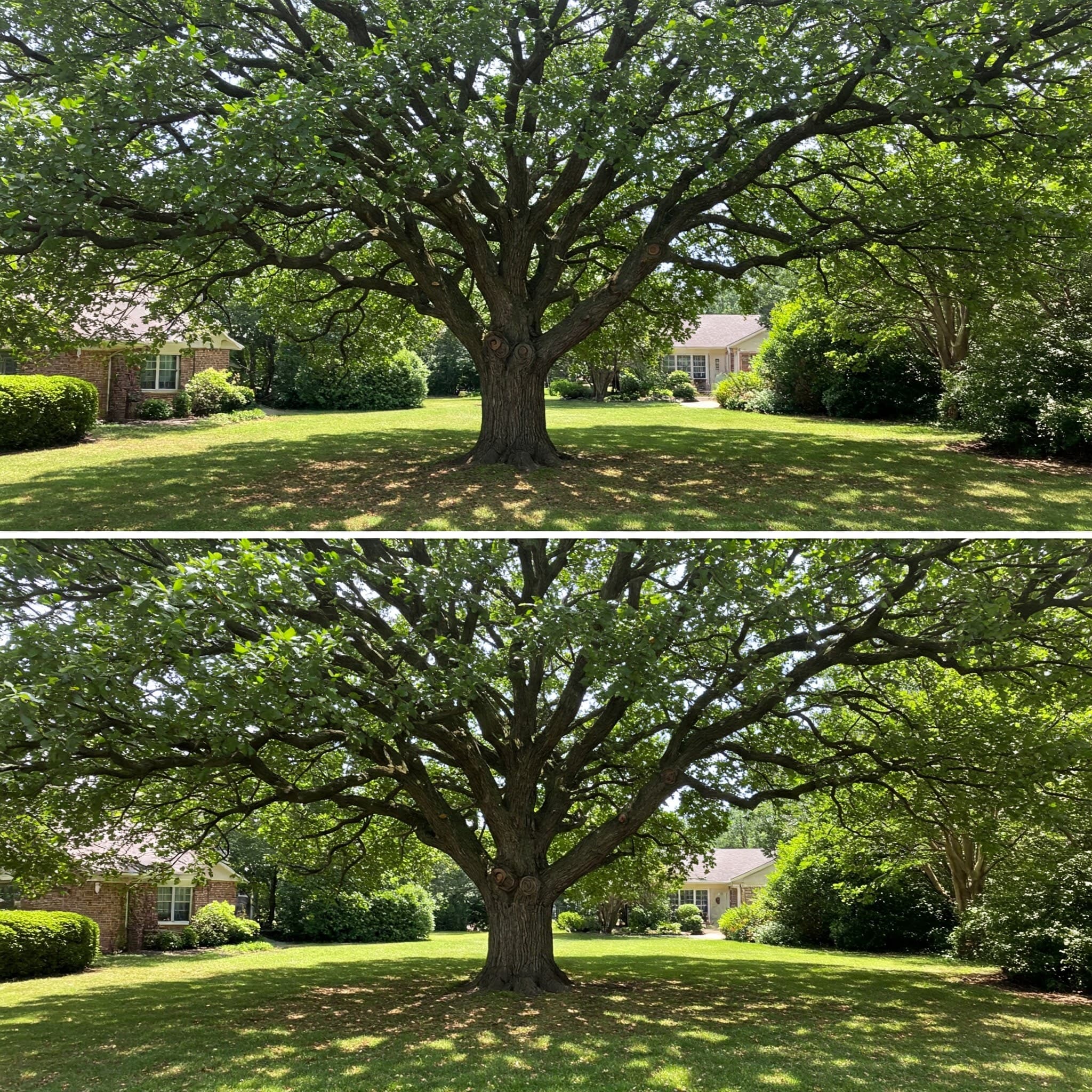 Élagage de grands arbres
